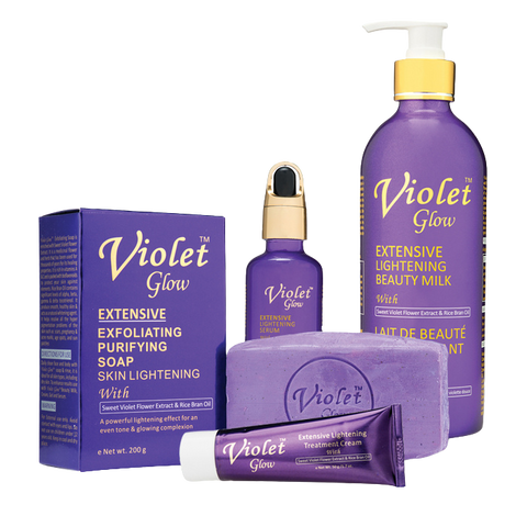 Violet Glow Face & Body Set