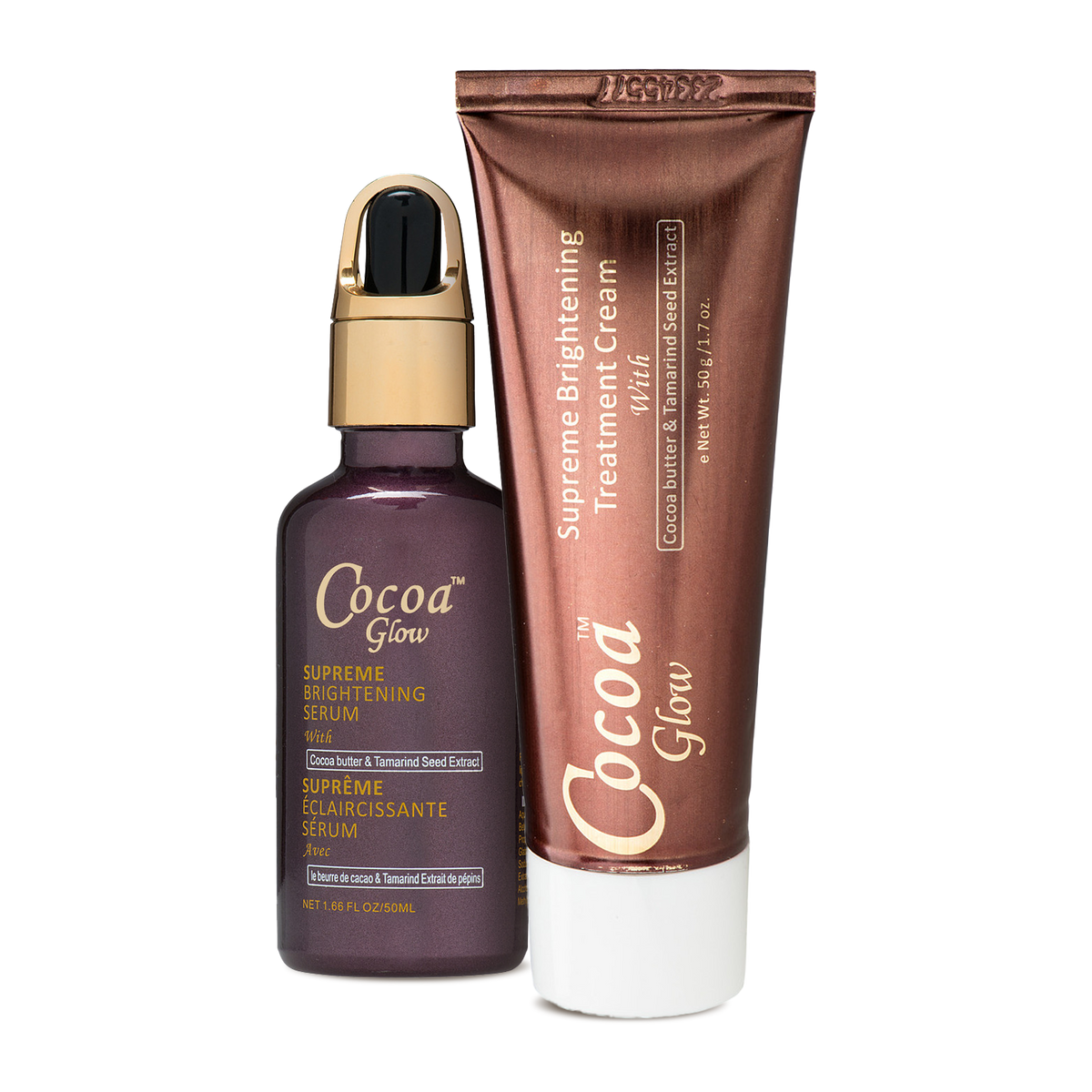 Cocoa Glow Cream & Serum Bundle LaBelleGlow