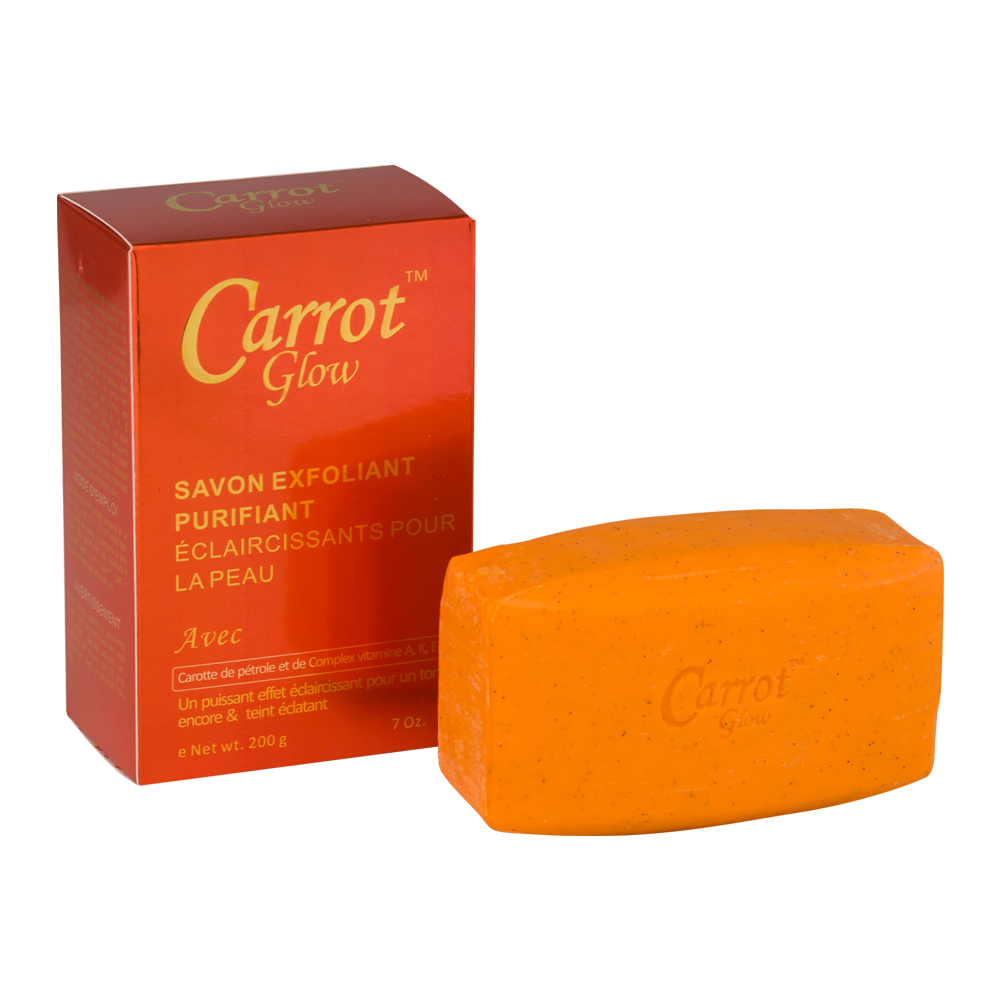 Carrot Glow Exfoliating Purifying Soap