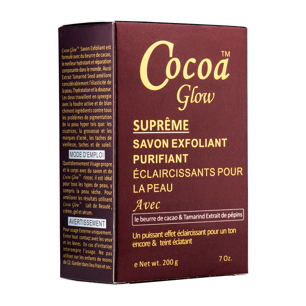 Savon Exfoliant Suprême Cocoa Glow