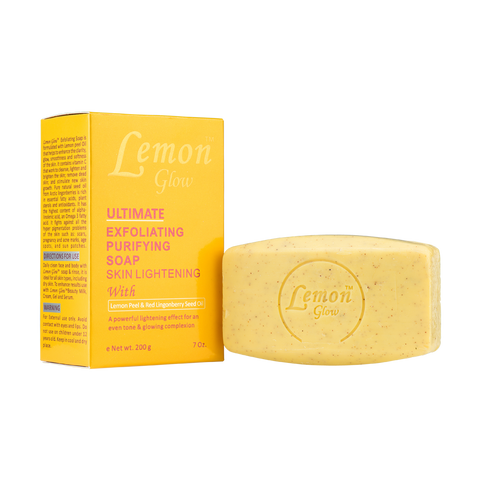 Lemon Glow Ultimate Exfoliating Purifying Soap