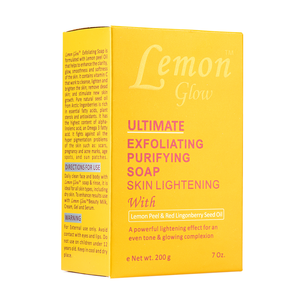 Savon Purifiant Exfoliant Ultime Lemon Glow