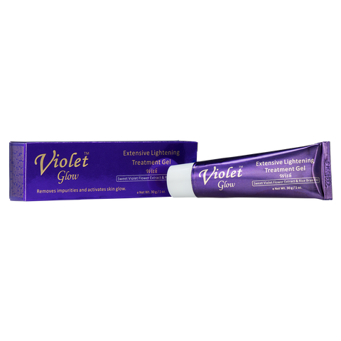 Gel de traitement éclaircissant intensif Violet Glow